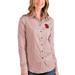 South Dakota Coyotes Antigua Women's Structure Button-Up Shirt - Red/White