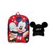 Mickey Mouse Boys 15" Backpack & Baseball Hat 2Pc Gift Set