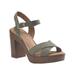 American Rag Womens Shana F Faux Suede Open Toe Heel Sandals