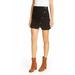 FREE PEOPLE Womens Black Denim Mini A-Line Skirt Size 4