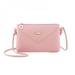 Cocloth New Metal Letter Mark Purse Fashion Solid One Shoulder Lady Mobile Phone Bag Messenger Bag Crossbody Bags for women 5 Colors