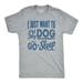 Mens I Just Want To Pet My Dog and Go To Sleep Funny T shirts Novelty Dog Lover T shirt Graphic Tees