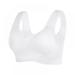 MAGAZINE Women Gathered Lace Bra Soft Thin U-Shape Beauty Back Breathable Breast Collection Push Up Sleeping Bra