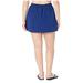 Maxine of Hollywood Swimwear Plus Size Solids Woven Boardskirt Navy