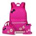 Vbiger Casual School Bag Nylon Shoulder Daypack Children School Backpacks for Teen Girls