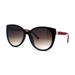 Womens Chic Designer Butterfly Cat Eye Sunglasses Black Red Brown