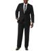 Big & Tall J.M. Haggar Premium Classic-Fit Sharkskin Stretch Suit Jacket Black