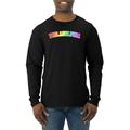 Wild Bobby, Philadelphia LGBT Gay Pride City Hometown Pride, LGBT Pride, Men Long Sleeve Shirt, Black, X-Large