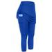 MAWCLOS Women Athletic Yoga Pants Leggings Tights Workout Gym Running Pants Tennis Skirts Elastic Sports Golf Pockets Skorts