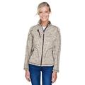 The Ash City - North End Ladies' Peak Sweater Fleece Jacket - LT HEATHER 832 - XS