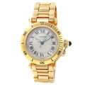 Pre-Owned Cartier Pasha 1035 Gold 35mm Watch (Certified Authentic & Warranty)