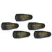 Lot of 5 Hide A Key Magnetic Storage Holder Under Car Spare Key Case Large Black, Keeps a spare key under your car for emergencies By HomeAide