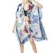 Floral Print Kimono, Floral Print Robe, Bohemian Style, Women's Fashion, Kimono, Beach Wear Cover Up