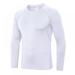 Gargrow Men's Quick-drying Moisture Wicking Performance Long Sleeve T-Shirt, UV Sun Protection Outdoor Active Athletic Crew Top For Sport Fishing Hiking Running S-2XL