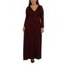 Long Cool Woman Plus Size Maxi Dress