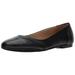 Naturalizer Womens Gilly Leather Closed Toe Slide Flats