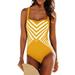 Eyicmarn Womens Swimsuits One Piece Swimsuit for Women Athletic Training Racerback Tummy Control Beachwear Bathing Suits