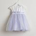 Sweet Kids Baby Girls Lilac Satin Tulle Easter Special Occasion Dress 6-24M