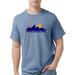 CafePress - Colorado Rocky Mountains T Shirt - Mens Comfort ColorsÂ® Shirt