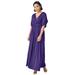 ellos Women's Plus Size Harper Fit & Flare Maxi Dress