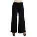 24seven Comfort Apparel Womens Comfortable Solid Color Palazzo Pants, R011508 MADE IN THE USA