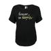 NY Collection Women's Plus Size Holiday Graphic T-Shirt (1X, Forever on Holiday)