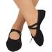 Oaktree-women ballet dance shoes Indoor Black Cloth shoesLeather Ballet Shoes/Ballet Slippers/Dance Shoes head girls soft sole dancing shoes