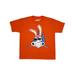 Inktastic Bunny Shark in Egg Shades Teen Short Sleeve T-Shirt Unisex Orange L