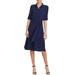 Lauren Ralph Lauren Womens Fit-And-Flare Shirtdress