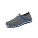 Daeful New Mens Summer Casual Slip On Deck Boat Shoes Loafers Breathable Walking Driving Sneakers