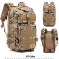 JANDEL 30L Waterproof Military Tactical Backpack Outdoor Marching Shoulder Bag CP Camouflage