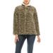 Urban Diction Olive Pull Over Sherpa Long Sleeve Winter Cozy Sweater