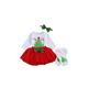 Calsunbaby Baby Girls Christmas Tree Long Sleeve Tops Skirt Headband Sock Cover