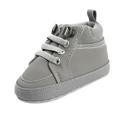 Baby Girls Boys Walking Shoes Toddler Infant First Walker Soft Sole High-Top Ankle Sneakers Newborn Crib Shoe