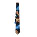 Men's Black Boom Pow Fighting Action Comic Book Signs Symbols Neck Tie Necktie