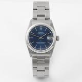 Pre Owned Rolex Datejust 78240 w/ Blue Stick Dial 31mm Women's Watch (Certified Authentic & Warranty Included)
