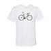 Bike Shirt, Bicycle, Cycle, Gift For Biker, Sublimation T, Biking Shirt, Unisex Adult Shirt, Biking Tee ,Bicycle Tee, Cyclist Shirt, Cycling, White, LARGE
