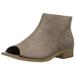 Journee Collection Womens Reya Peep Toe Ankle Fashion Boots