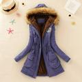 Kimloog Winter Womens Warm Coat Hooded Jacket Slim Winter Outwear Coats