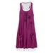 Sleep Dress For Women Sleeveless Pocket Tank Dresses Round Neck Long Tunic Top Sleepwear Lounge Homewear