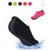 Gustavedesign 2Pair Men Women Water Sports Shoes Barefoot Quick-Dry Aqua Yoga Exercise Socks Slip-on Surf Beach Socks "Pink, 2XL"