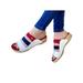 LUXUR Women Ladies Summer Wedge Platform Flip Flops Sandals Beach Slippers Shoes
