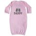 Daddy Military Family Childs Gift Newborn Layette