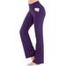 Women Plus Size Yoga Pants Jogging Running Sports Pant Gym Fitness Leggings High Waist Workout Pants Flared Trousers Full Length Workout Excises Althletic Wear Junior Pants Women Leggings