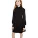 Kate Spade New York Mockneck Ponte Dress Broome Street, Black (Large)