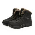 Men Pu Leather Sport Winter Boots Warm Shoes Thicken Soft Anti-Slip for Outdoor New