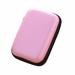 Mini Coin Purse Wallet Earbud Cable Storage Case Box Organizer Holder Pink