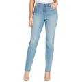 Gloria Vanderbilt Womens Amanda Classic Denim Jeans 16 Short Callisto denim