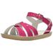 salt water sandals by hoy shoe sun-san swimmer,shiny fuchsia,9 m us toddler