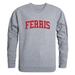 W Republic 543-301-HGY-04 Ferris State University GameDay Crewneck T-Shirt, Heather Grey - Extra Large